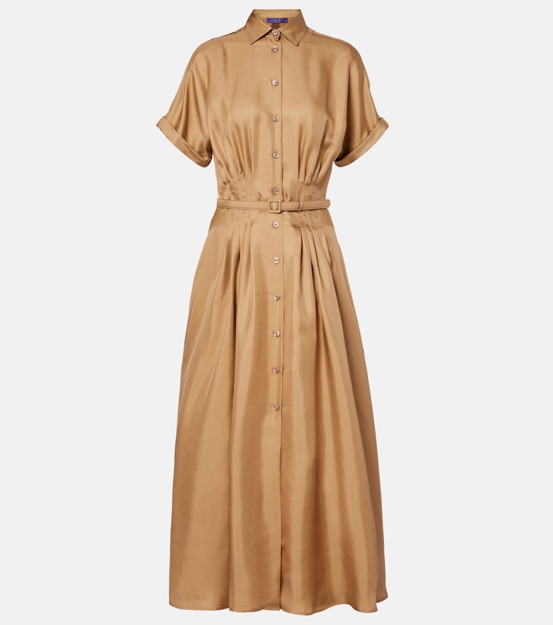 Midikleid aus Seidensatin | Ralph Lauren Collection