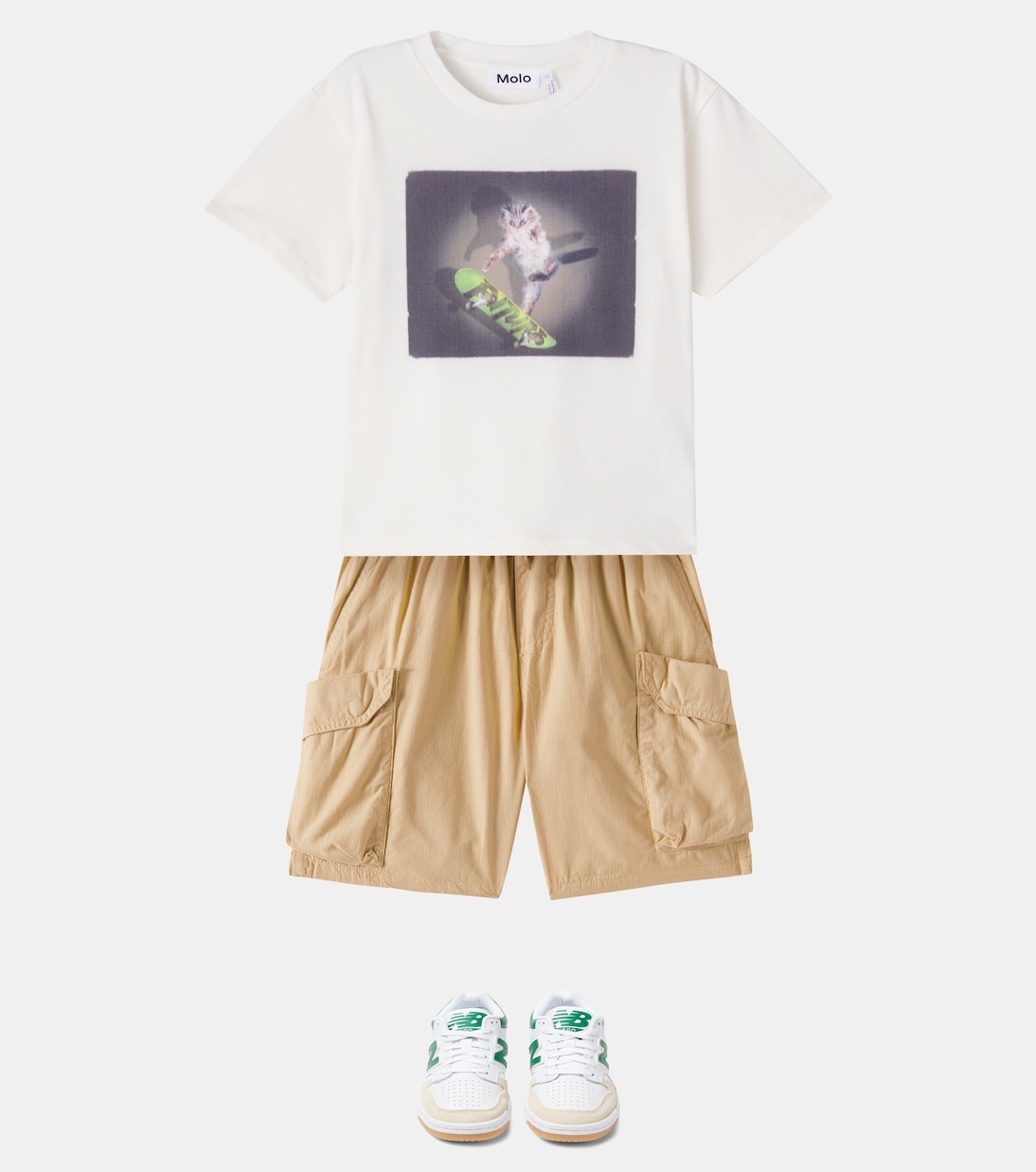 Bedrucktes T-Shirt Riley aus Baumwoll-Jersey | Molo