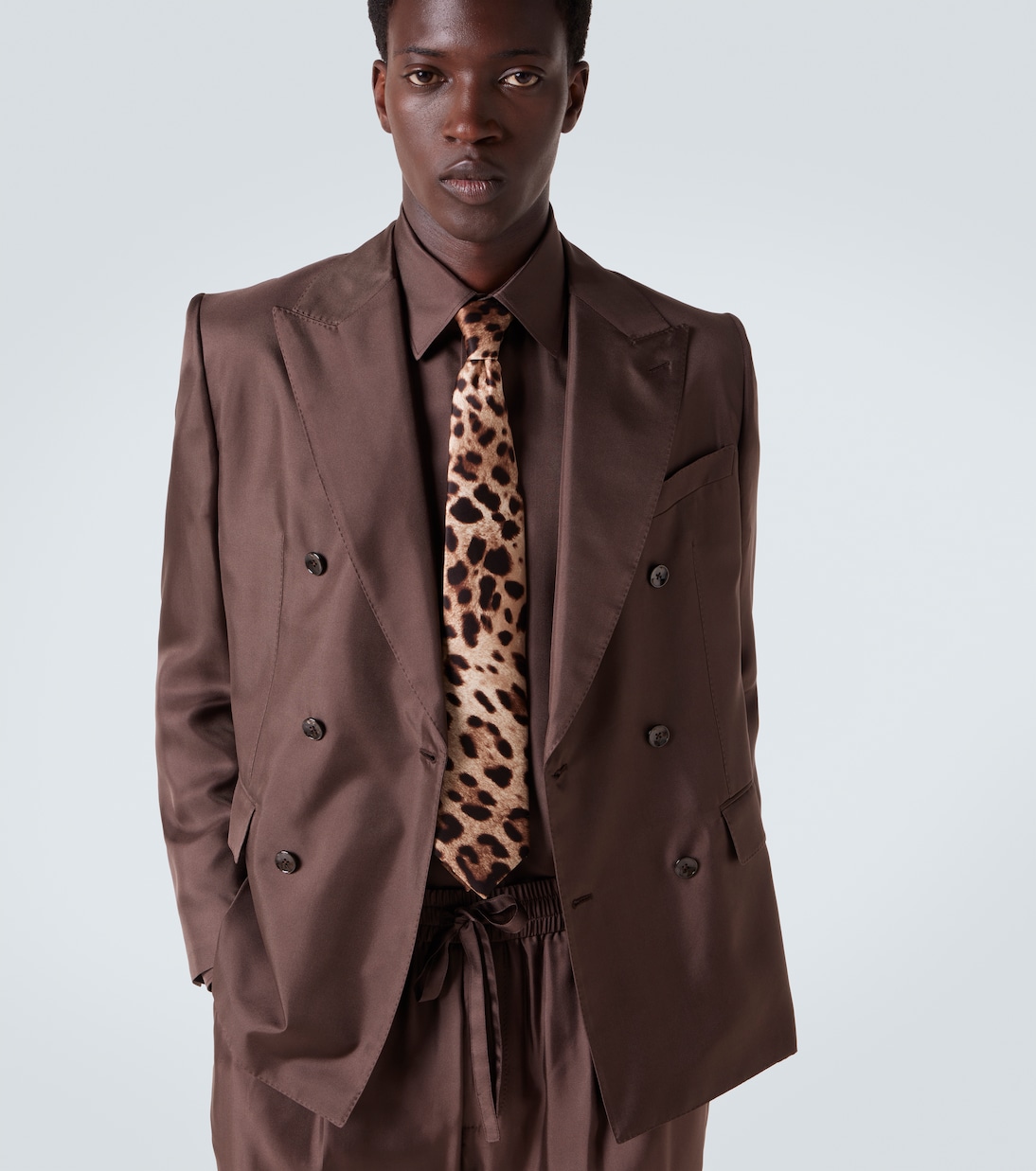 Bedruckte Krawatte aus Seiden-Twill | Dolce&Gabbana