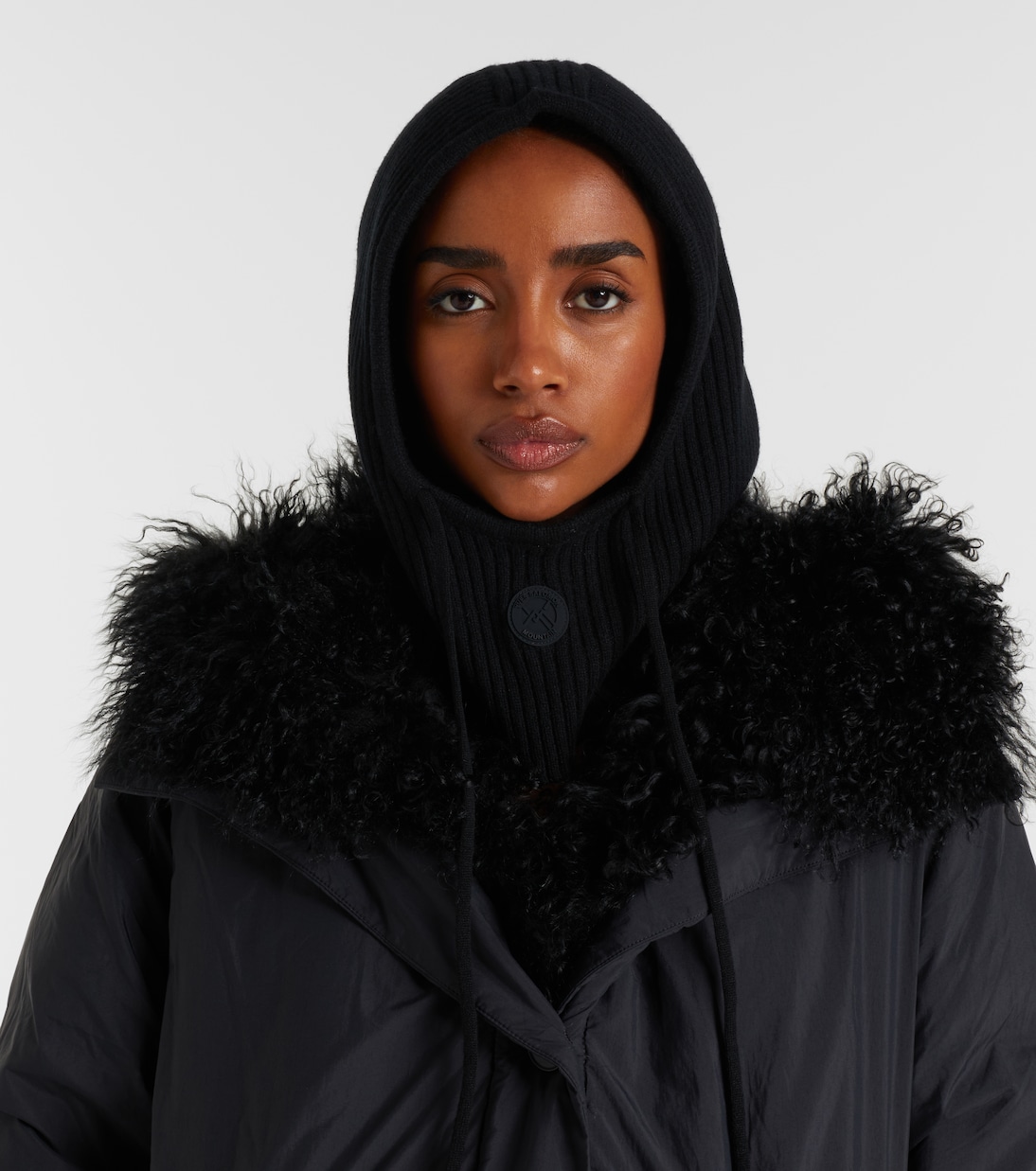 Wool and cashmere hood | Yves Salomon