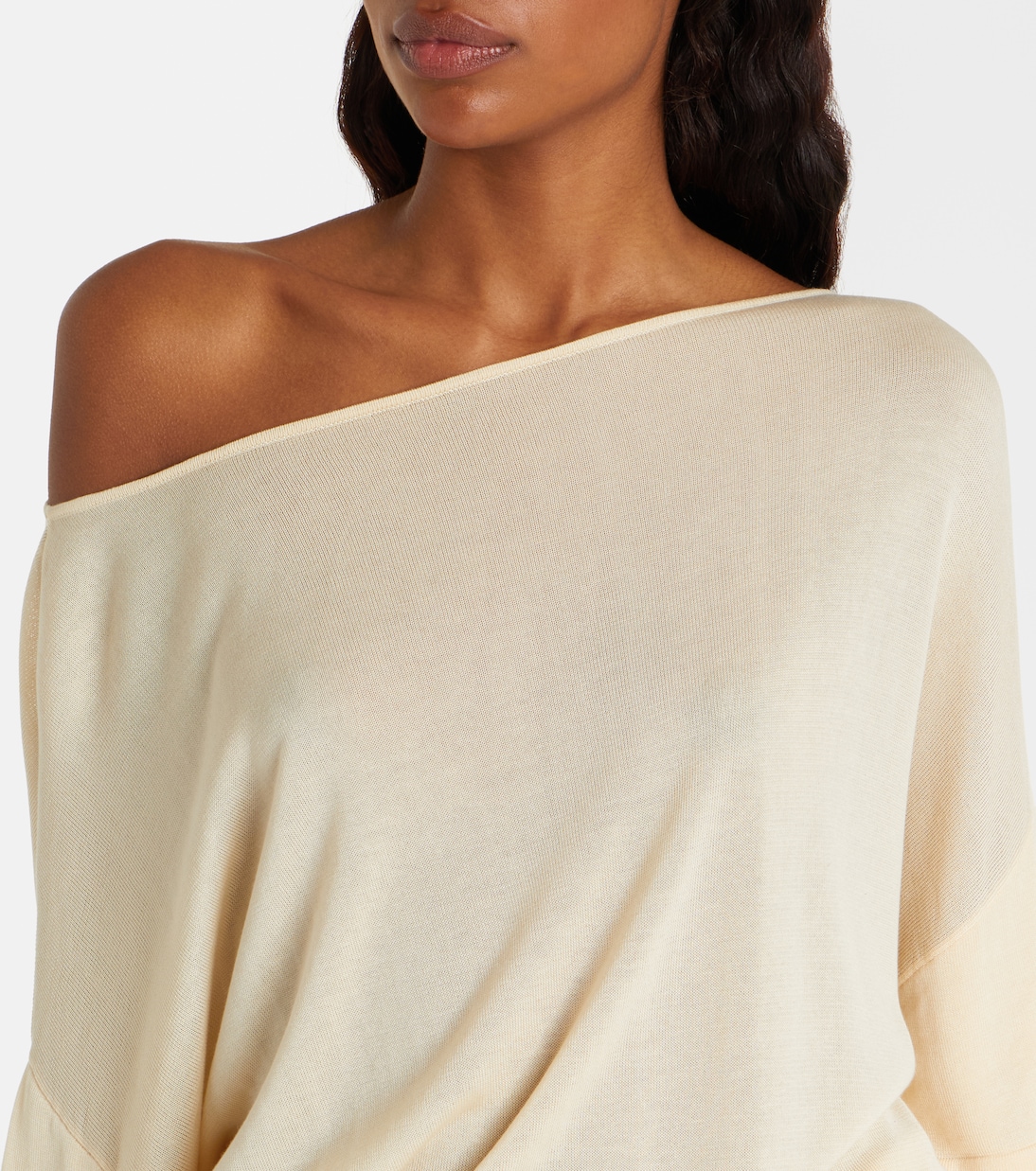 Rea draped one-shoulder minidress | Aya Muse