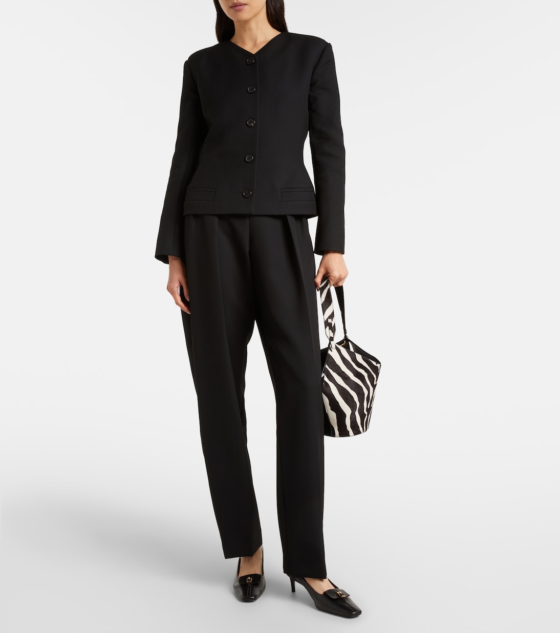 Dugan wool tapered pants | Khaite