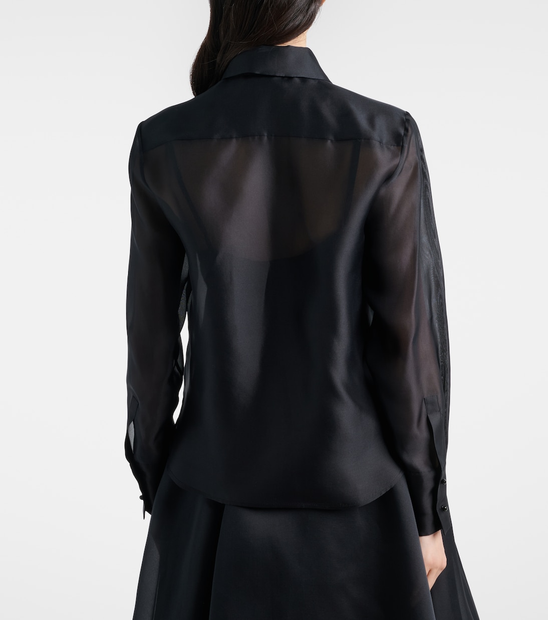 Blouse Agi en soie à appliqué | Max Mara