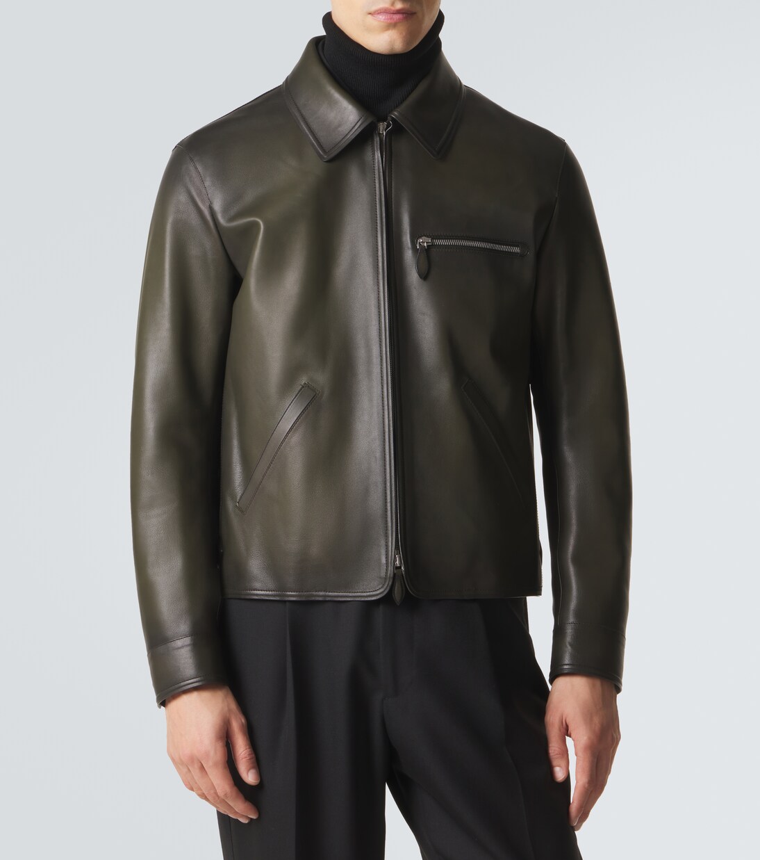Leather jacket | Berluti