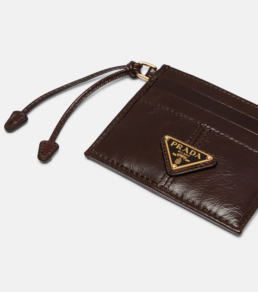 Kartenetui aus Leder | Prada