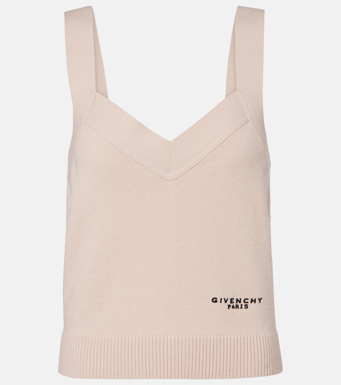 Logo wool and cashmere tank top | Givenchy