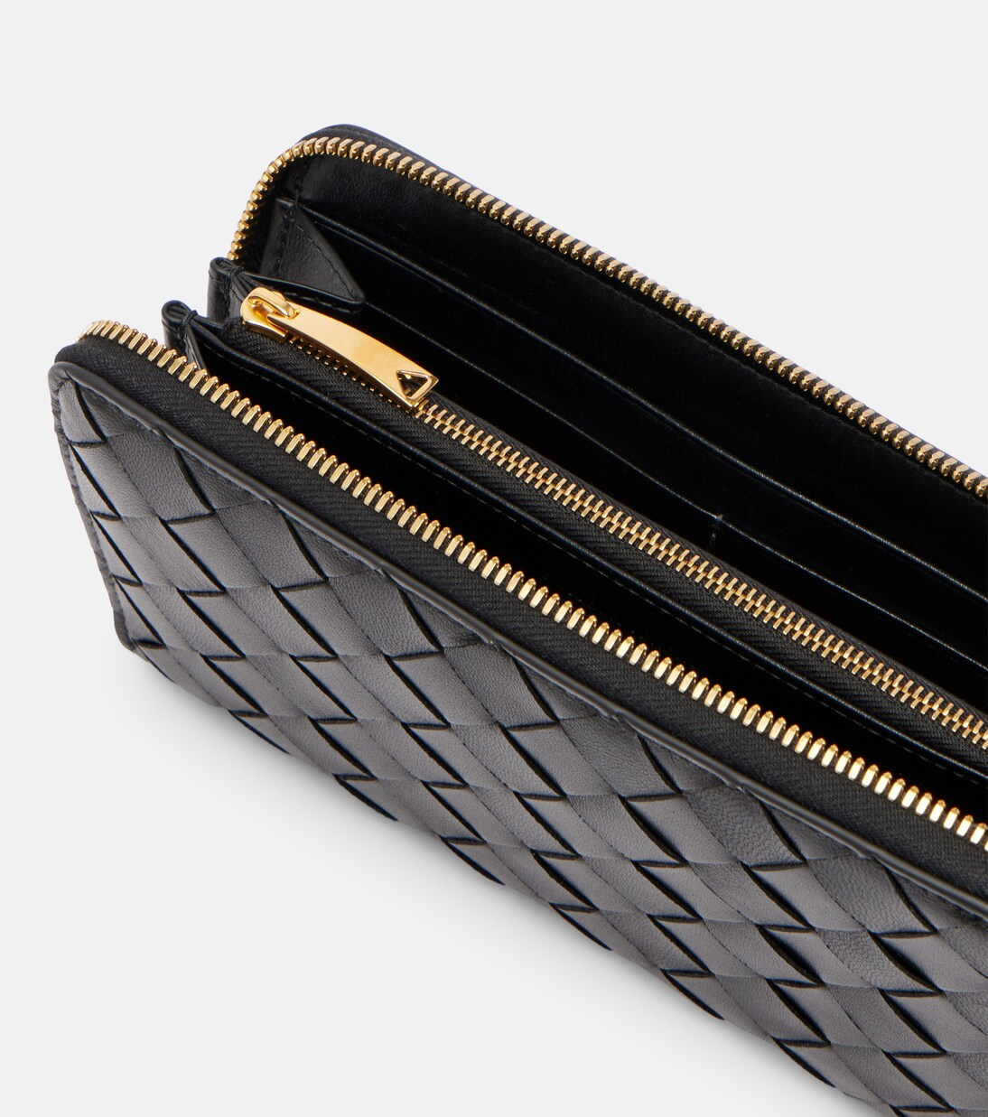 Cartera de piel Intrecciato | Bottega Veneta