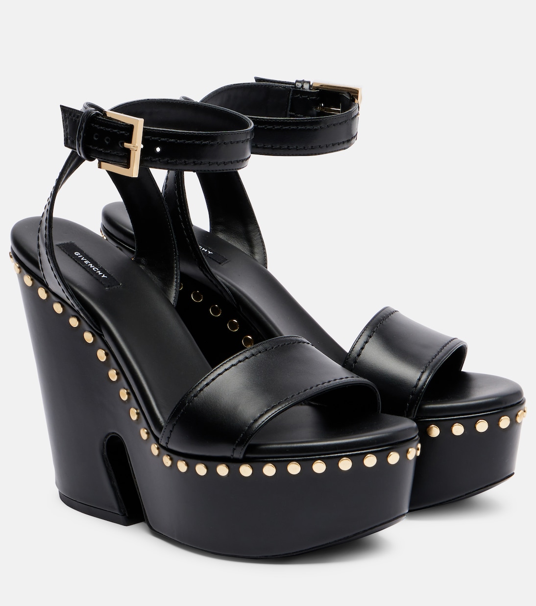 Embellished platform leathers sandals | Givenchy