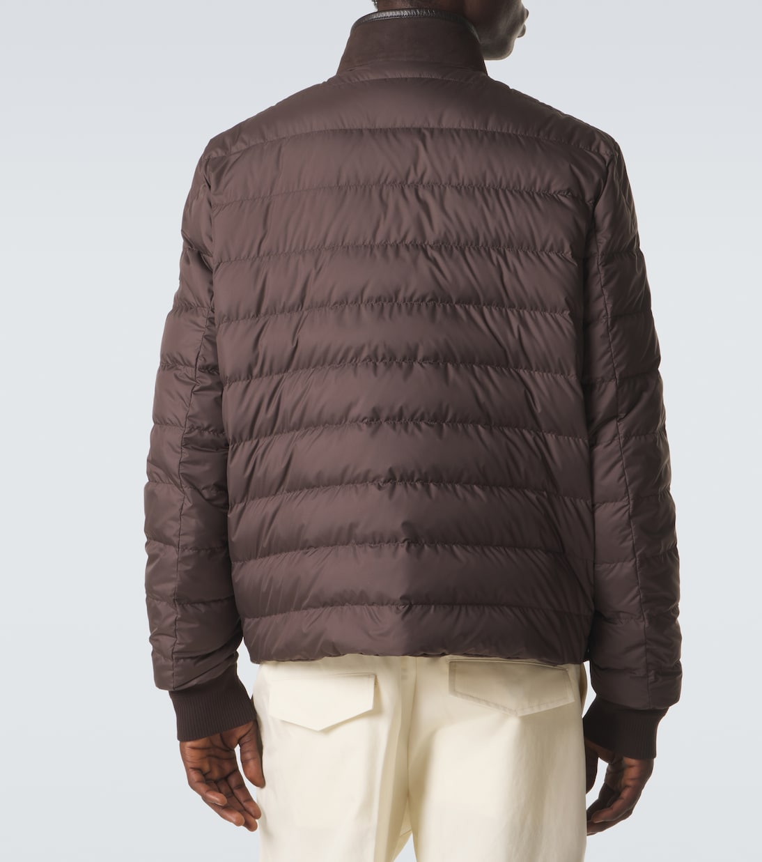 Reversible shearling down jacket | Moncler