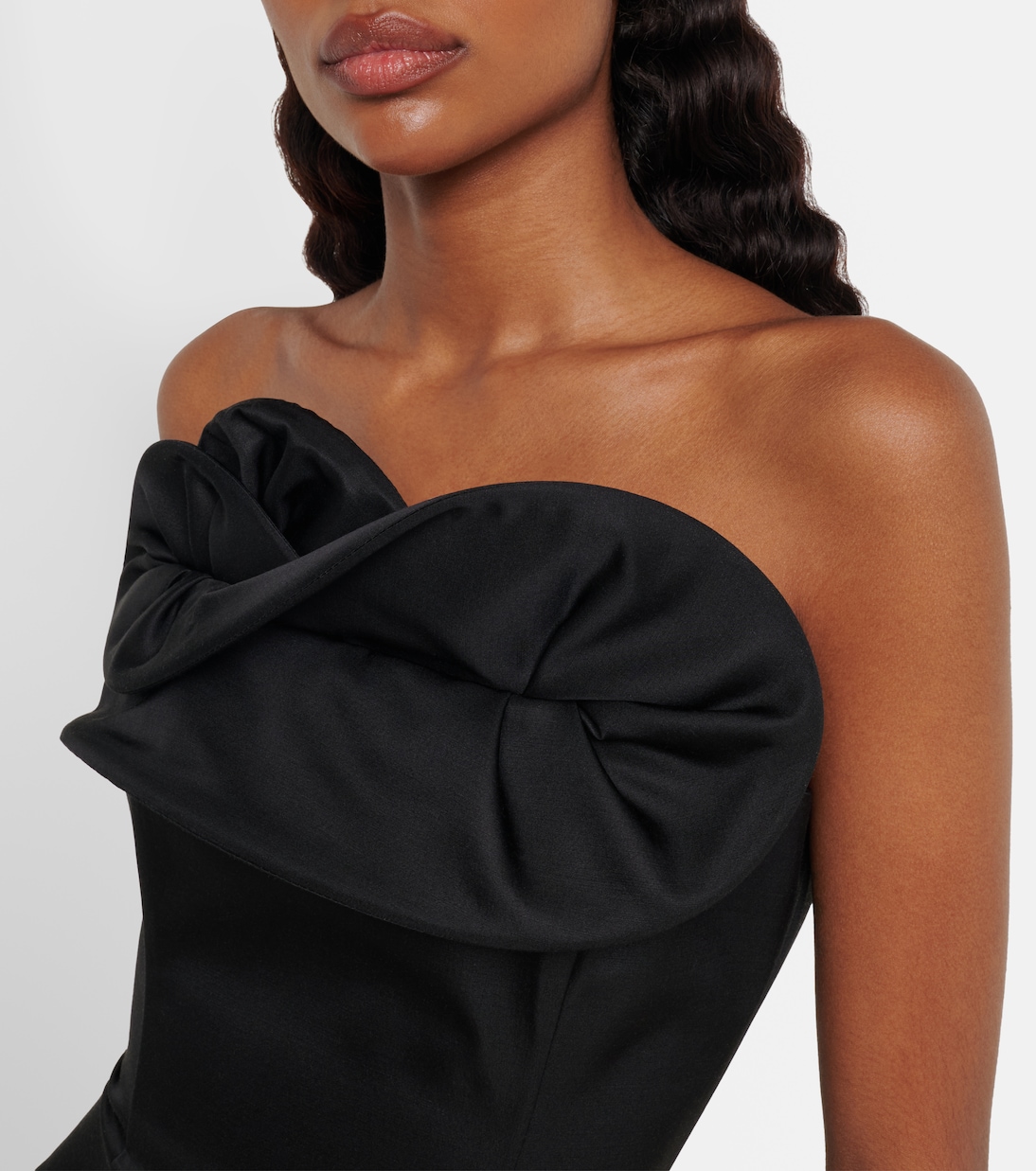 Top bustier en laine et soie | Magda Butrym