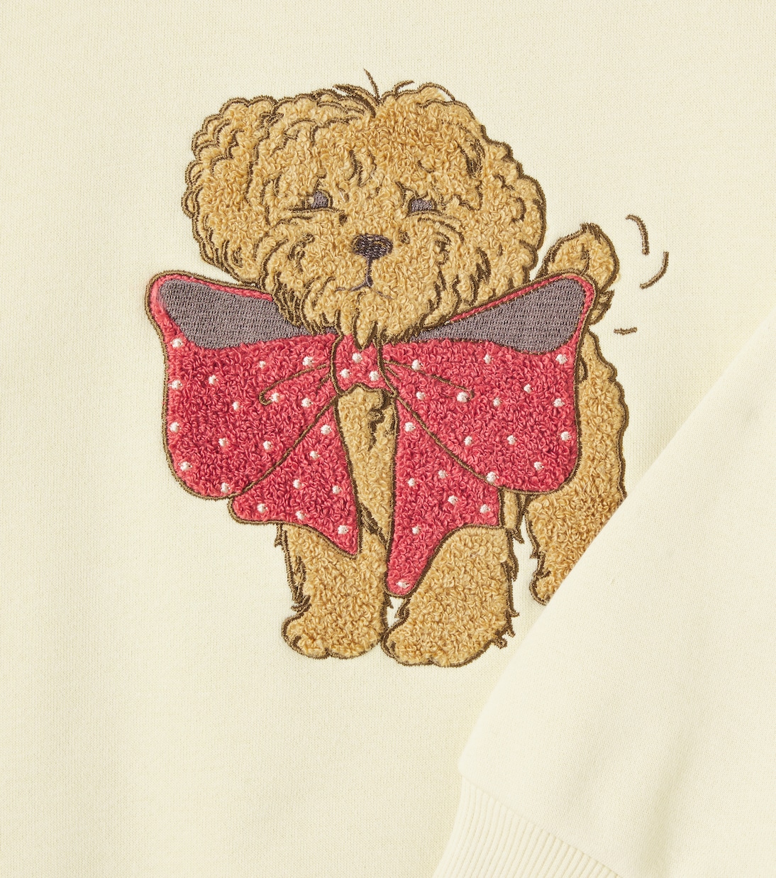 Sweatshirt Puppy aus einem Baumwollgemisch | Konges Sløjd