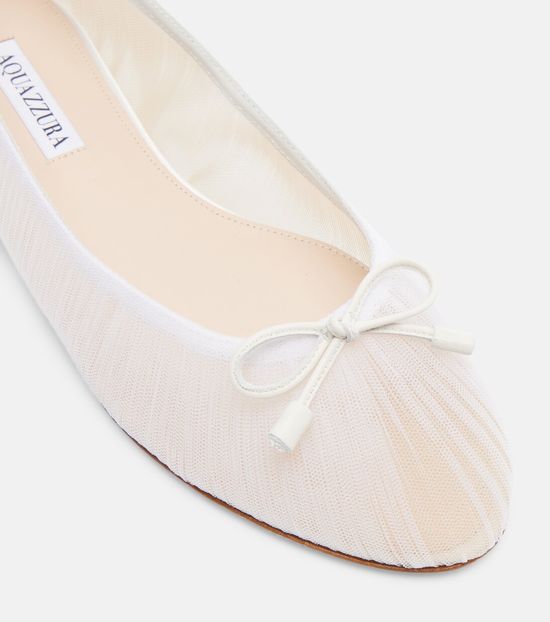 Ballerine Voile in tulle e pelle | Aquazzura