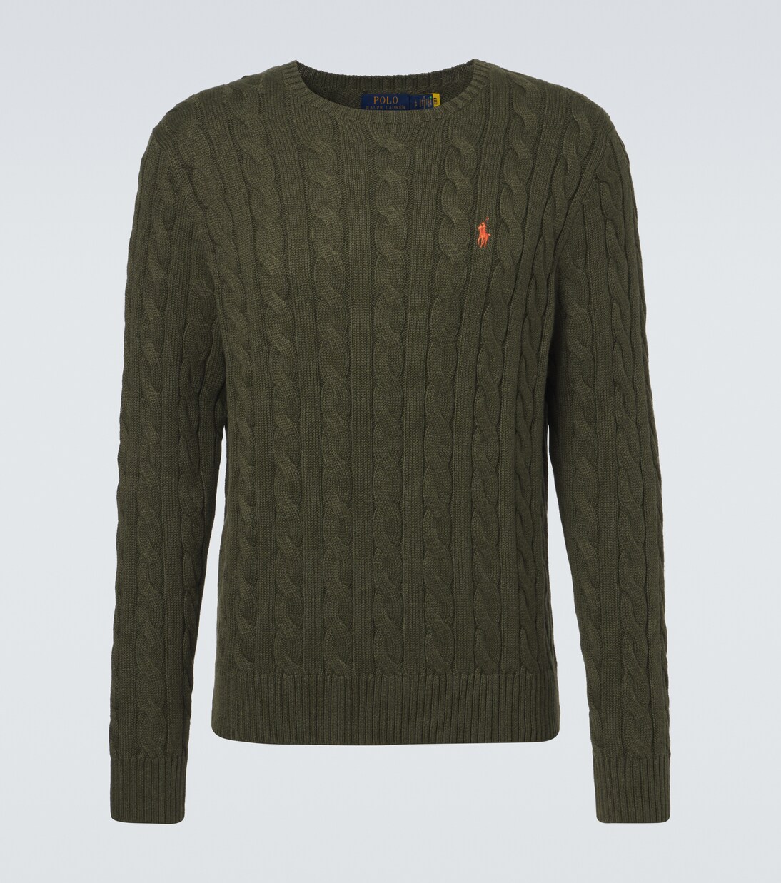Cable-knit cotton sweater | Polo Ralph Lauren