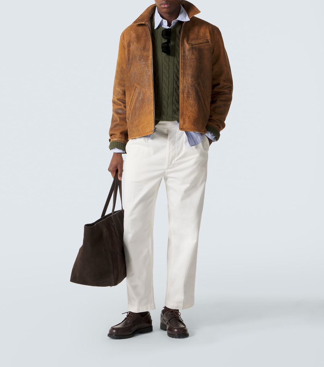 Cable-knit cotton sweater | Polo Ralph Lauren