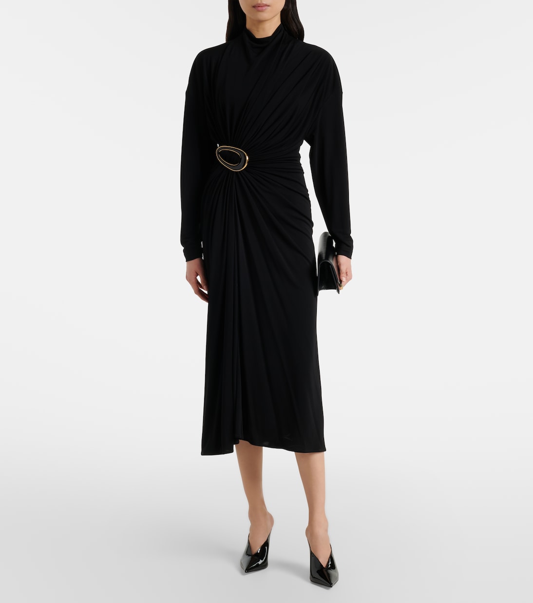 Mules Nina 105 in vernice con zeppa | Paris Texas