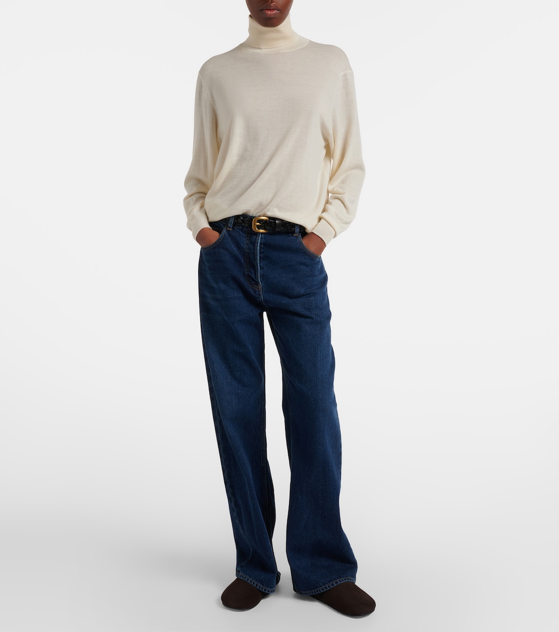 Finbar wide-leg jeans | The Row