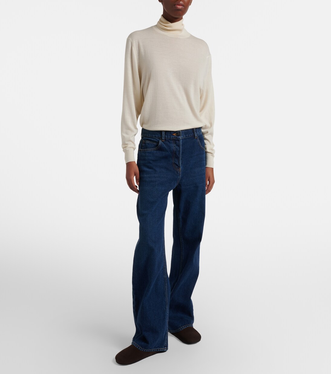 Finbar wide-leg jeans | The Row