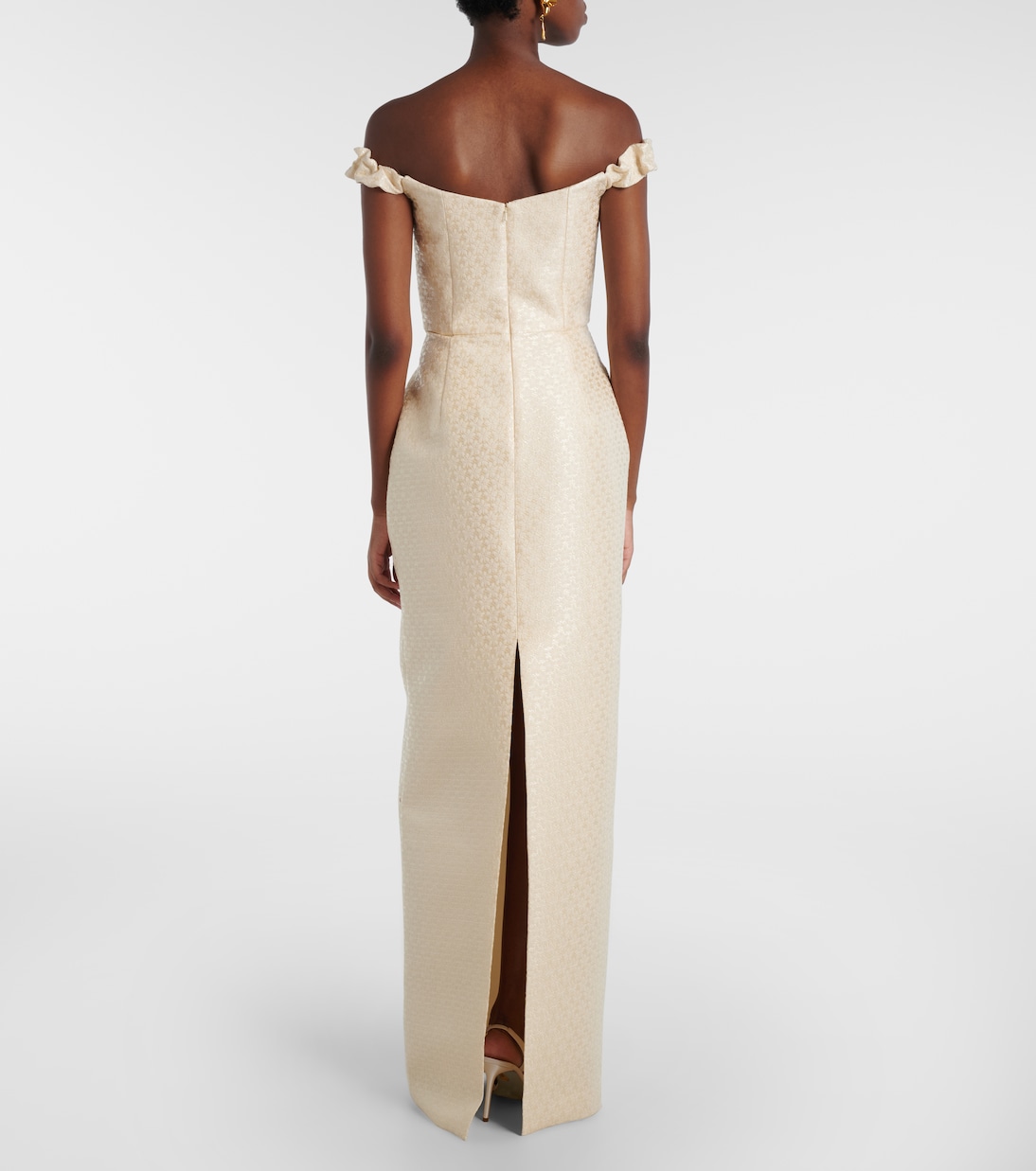 Bridal Robe Yolanda aus Brokat | Markarian