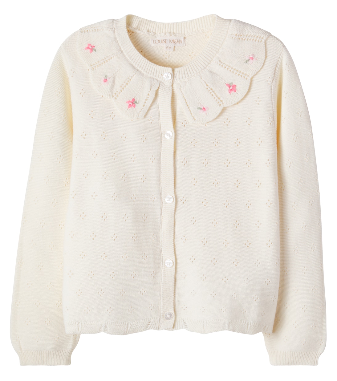 Cardigan Mynalette en coton | Louise Misha