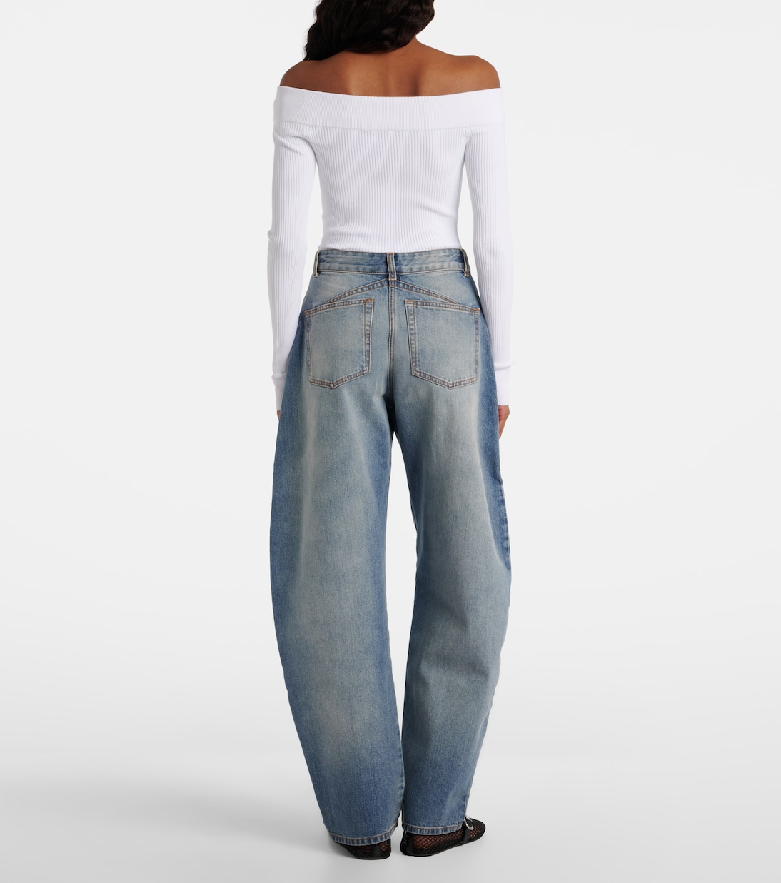 Barrel-leg jeans | Alaïa