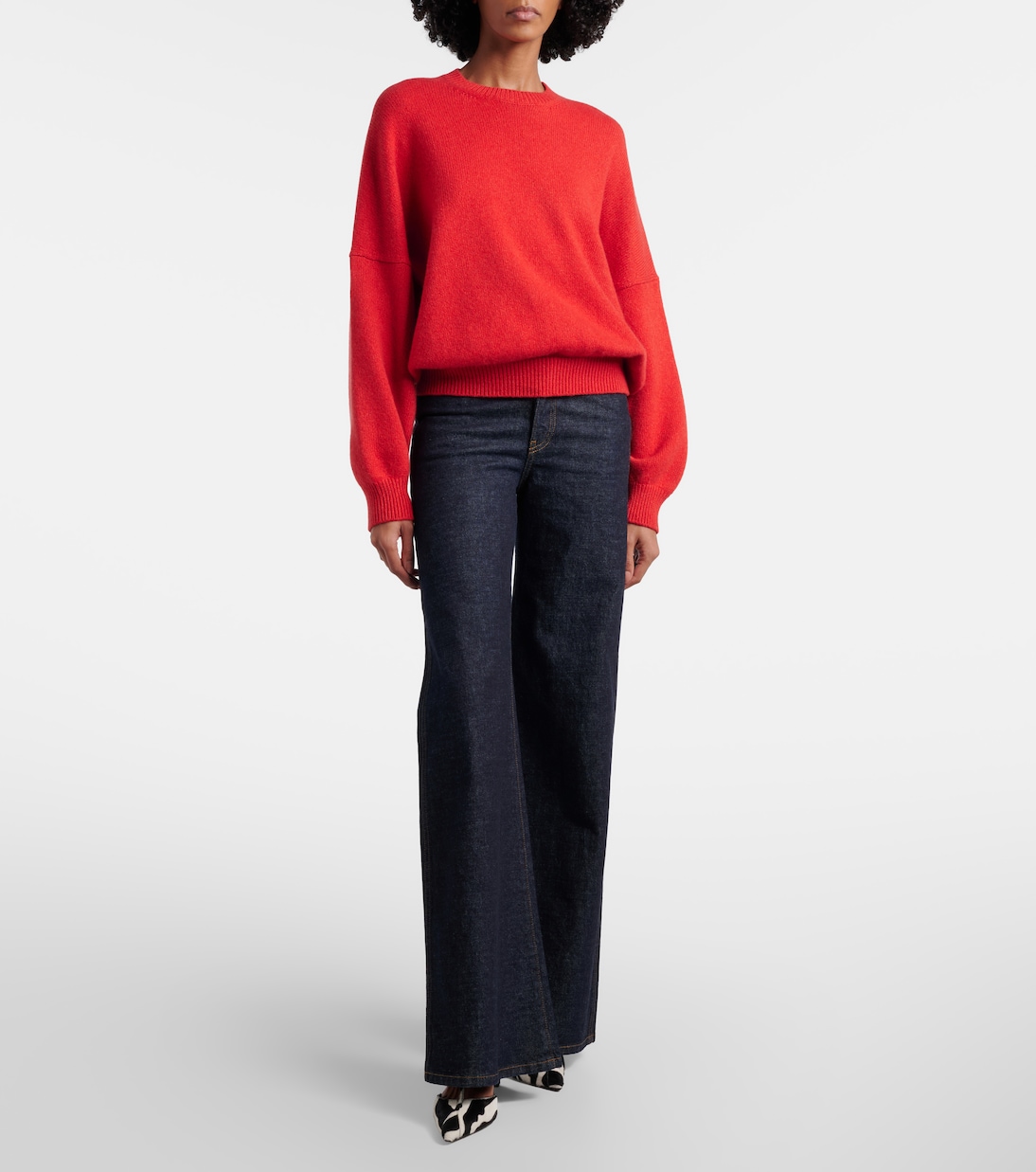 Mia 카프 헤어 펌프스 | Khaite