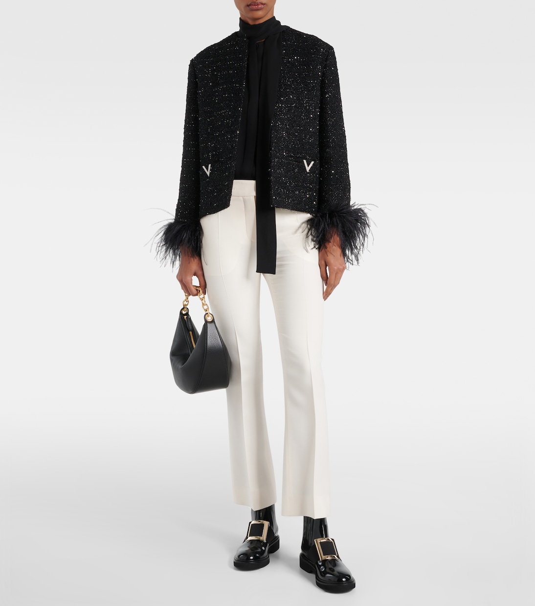 Chelsea Viv' leather ankle boots | Roger Vivier