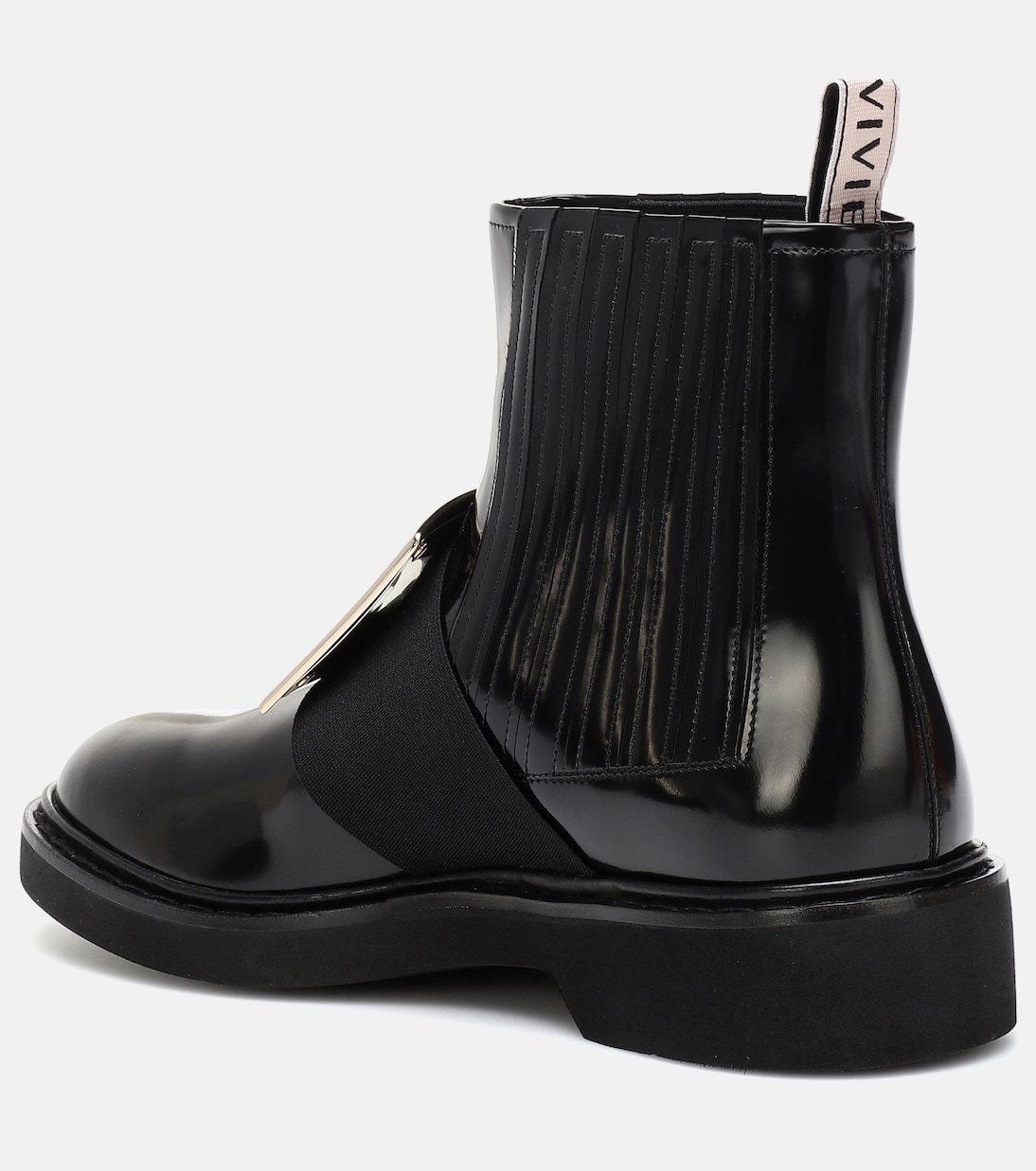 Chelsea Viv' leather ankle boots | Roger Vivier