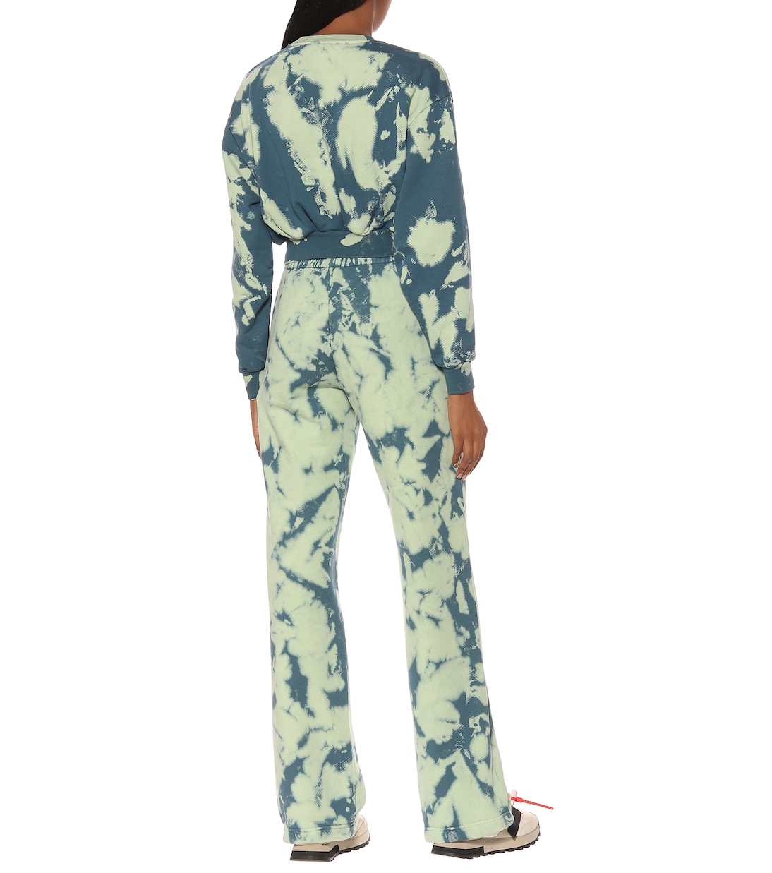 Tie-dye printed cotton sweater | Off-White