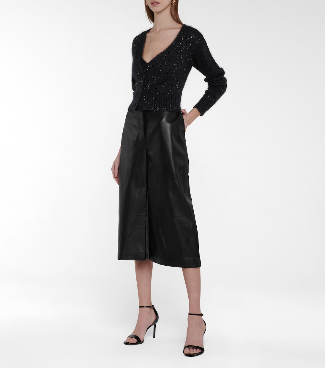 Pantaloni culottes in pelle | Altuzarra