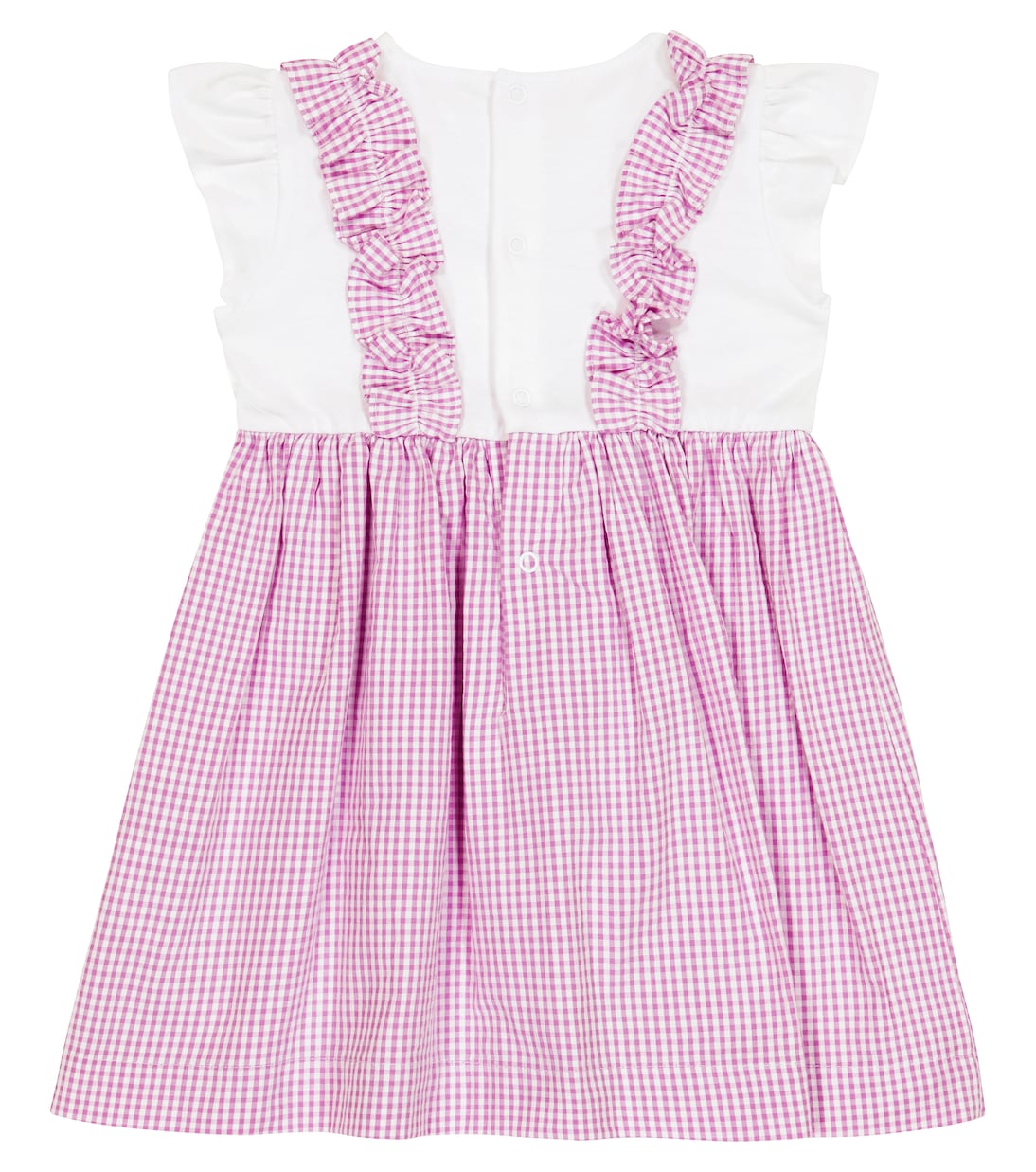 Baby gingham dress | Il Gufo