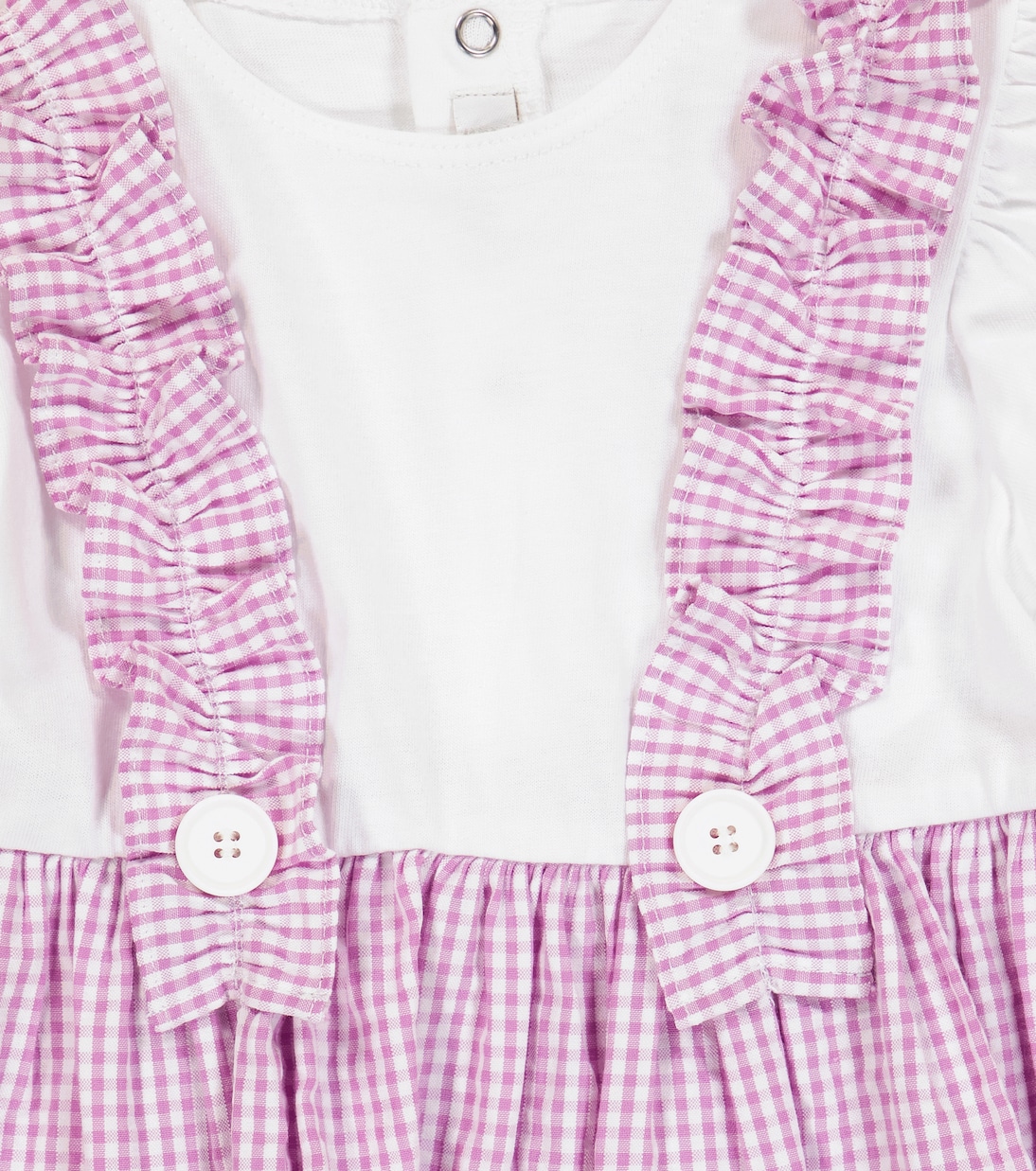 Baby gingham dress | Il Gufo