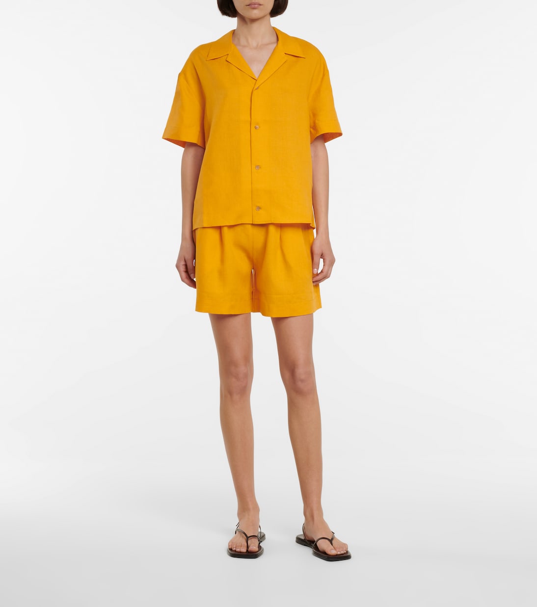 Shorts Zurich in lino | Asceno