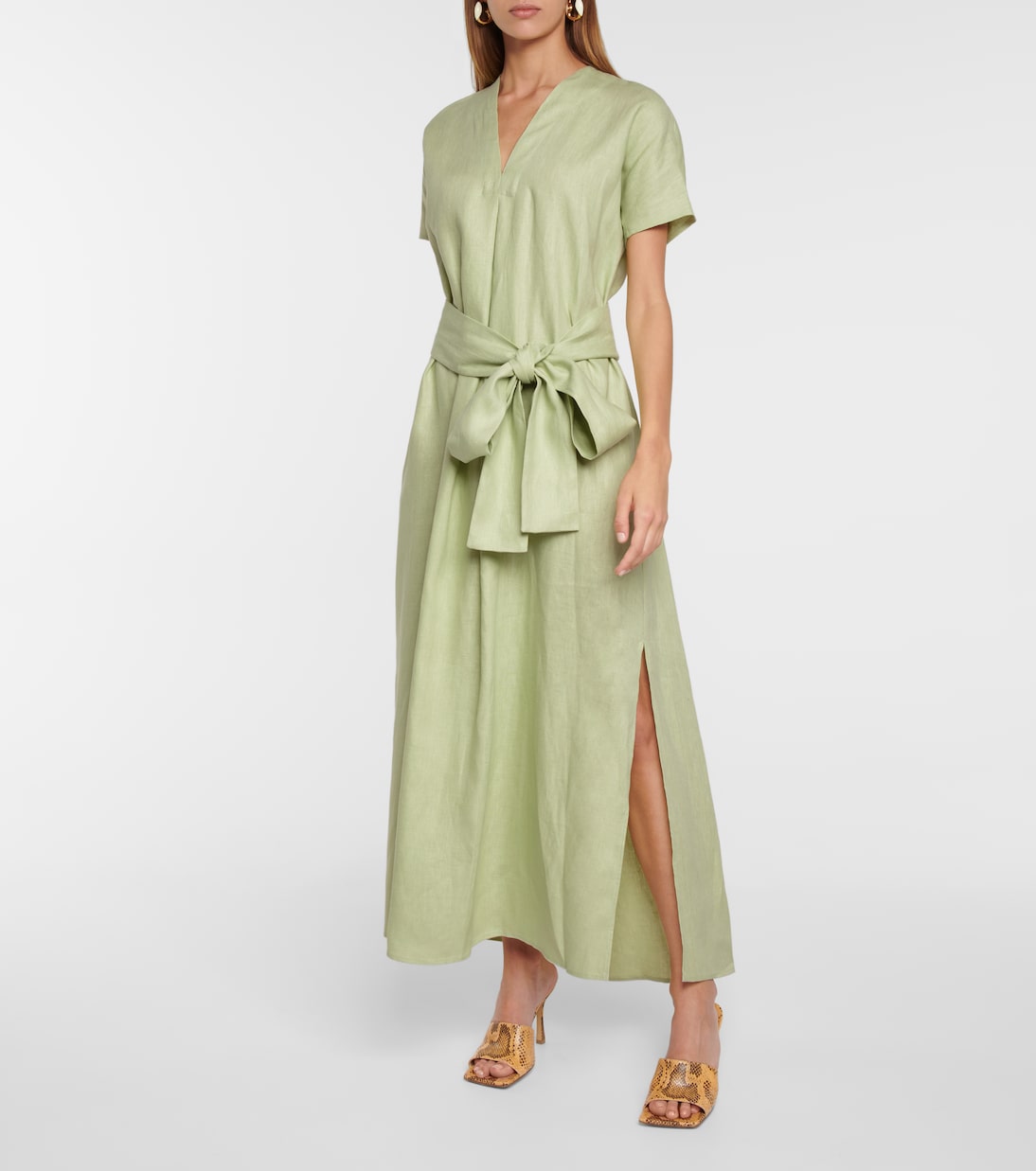 Rosetta linen maxi dress | Lisa Marie Fernandez