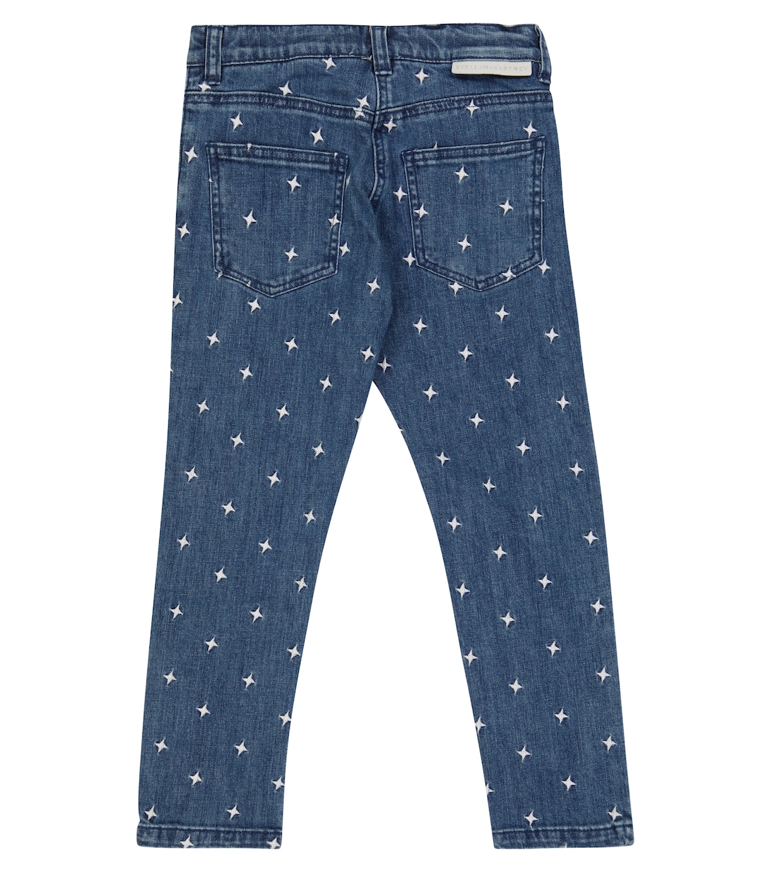 Jean à taille haute en coton | Stella McCartney Kids