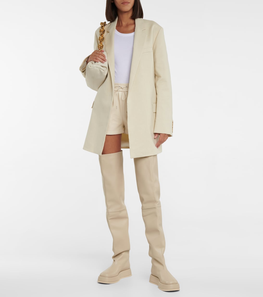 GIA/RHW Rosie 10 leather over-the-knee boots | Gia Borghini