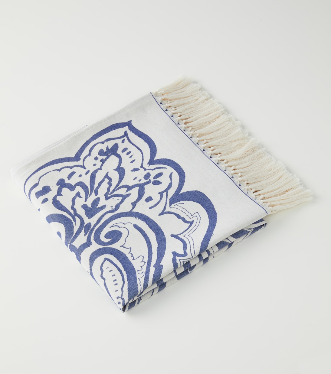 Coperta in cotone con frange | Etro