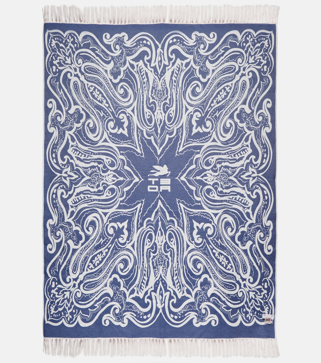 Coperta in cotone con frange | Etro