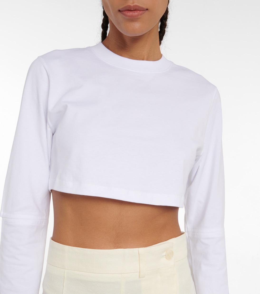 Le Tshirt Piccola crop top | Jacquemus