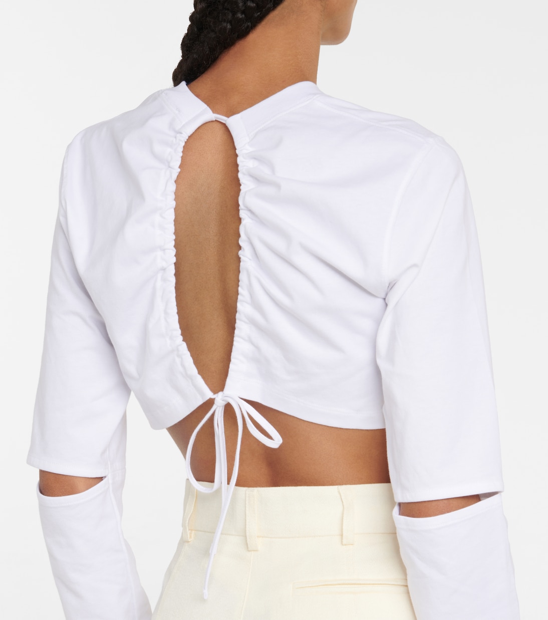 Le Tshirt Piccola crop top | Jacquemus