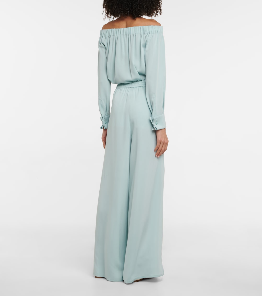 Pantalon ample Leisure Pedaggi en soie | Max Mara
