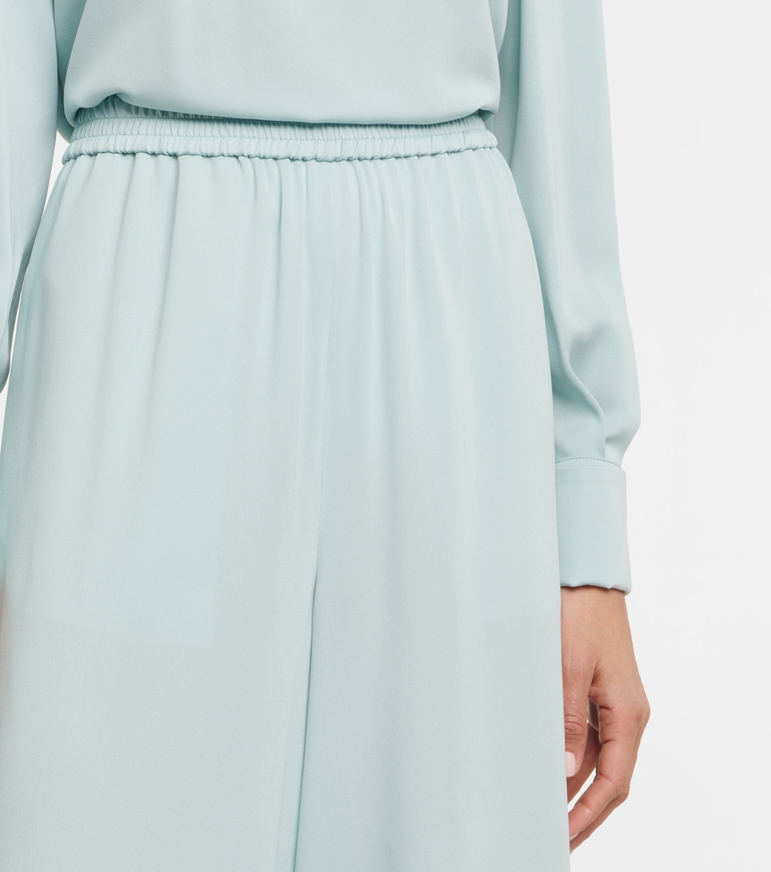 Pantalon ample Leisure Pedaggi en soie | Max Mara