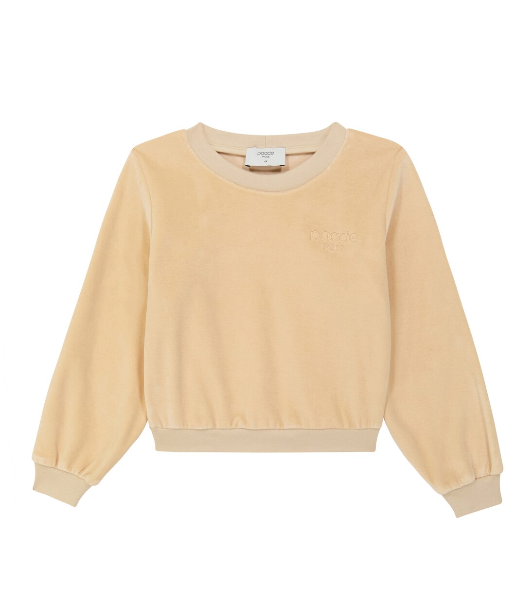 Velvet jersey sweatshirt | Paade Mode