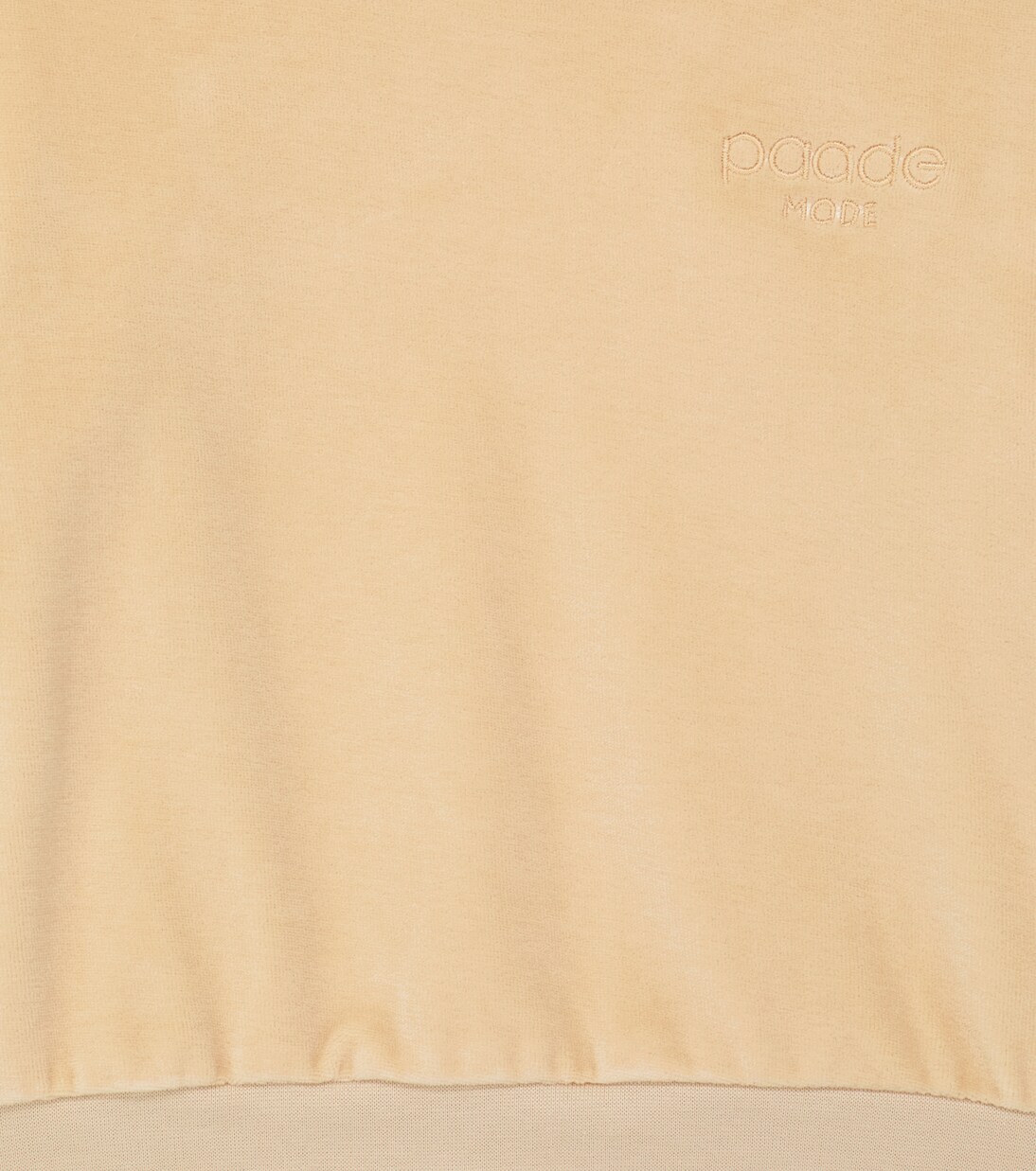 Velvet jersey sweatshirt | Paade Mode