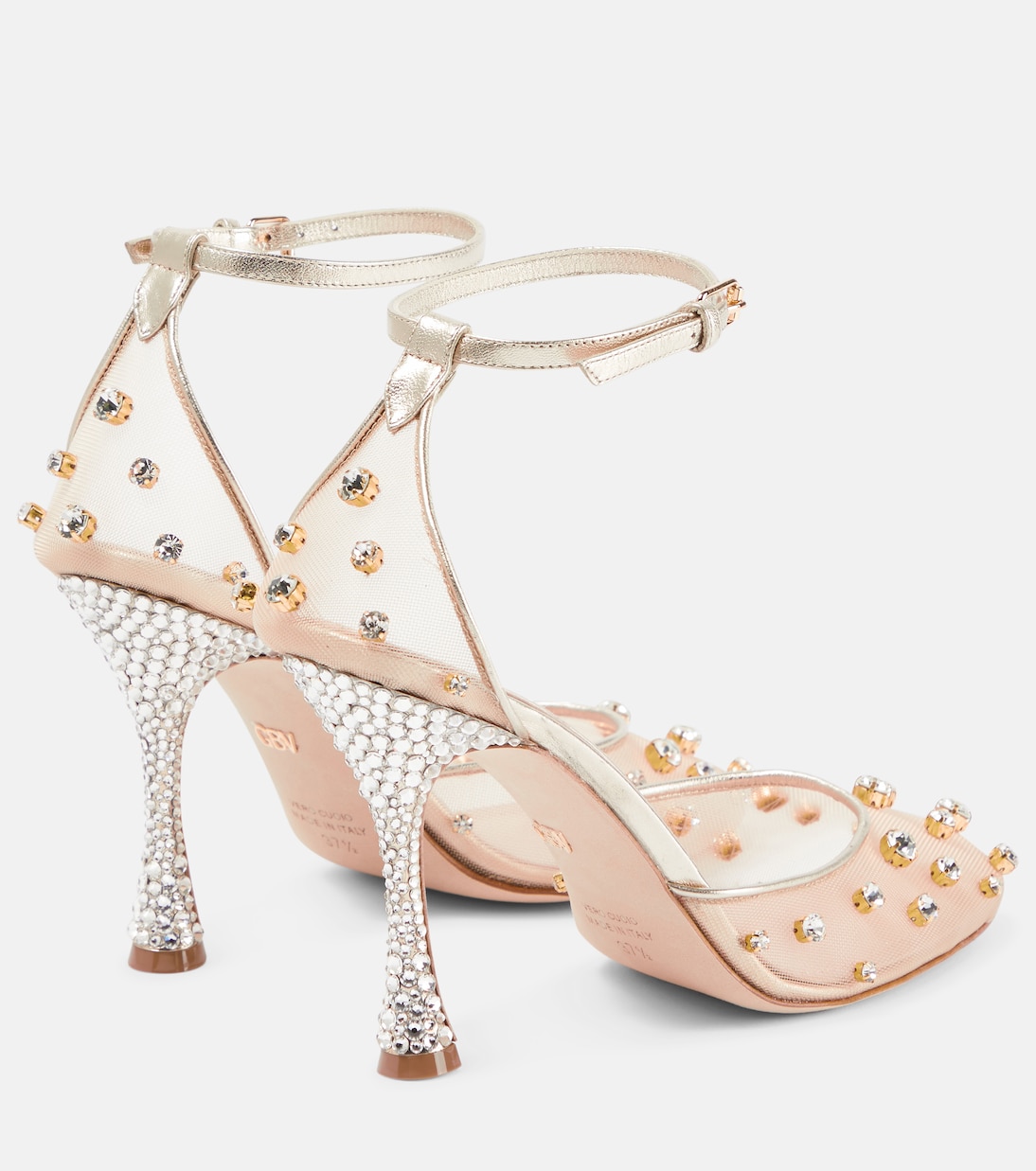 Pumps in mesh con decorazione | Giambattista Valli