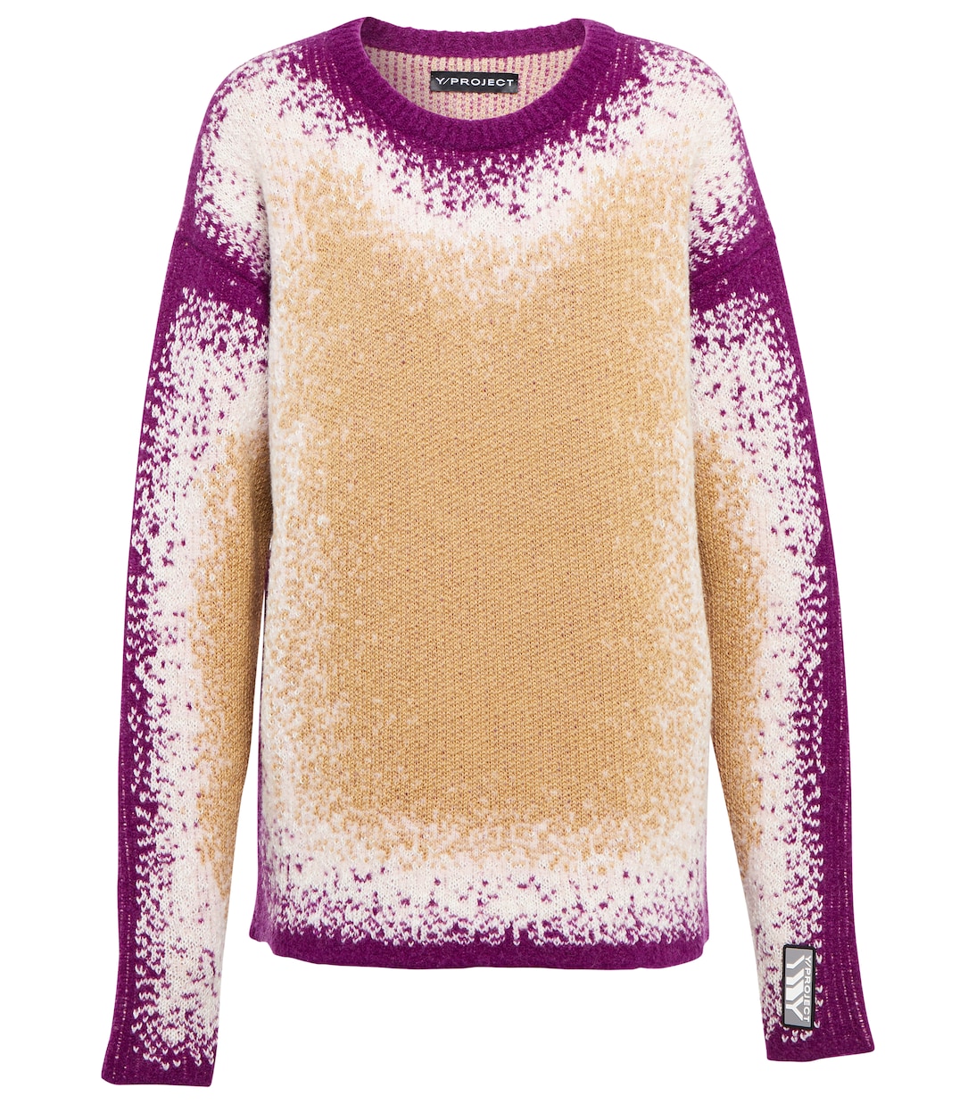 Intarsia wool-blend sweater | Y/Project