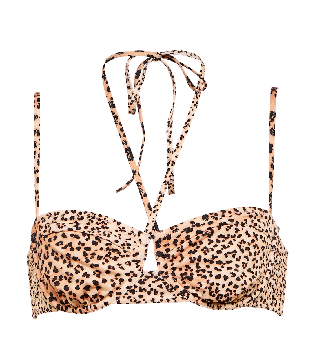 Aleena leopard-print bikini top | Ulla Johnson