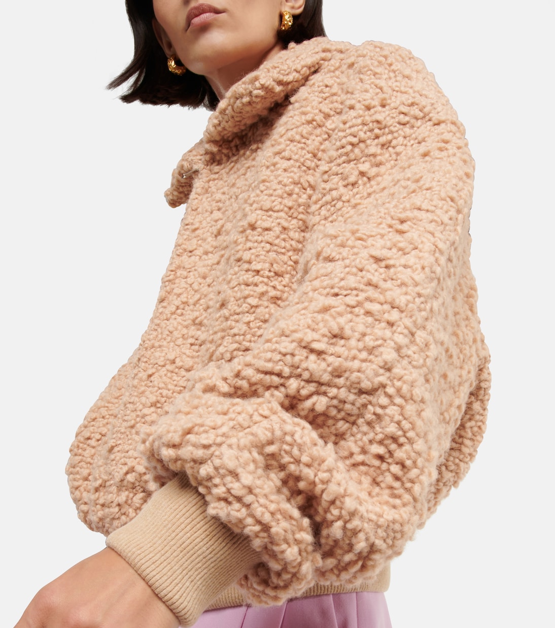 Wool-blend bomber jacket | Stella McCartney