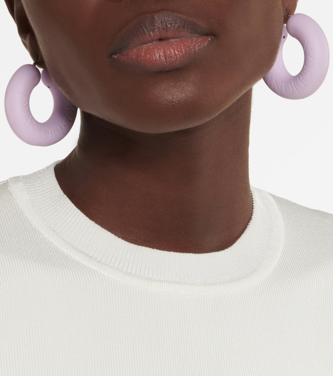 Boucles d'oreilles à logo | JW Anderson