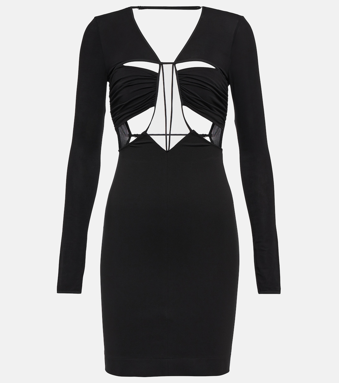 Cutout jersey minidress | Nensi Dojaka