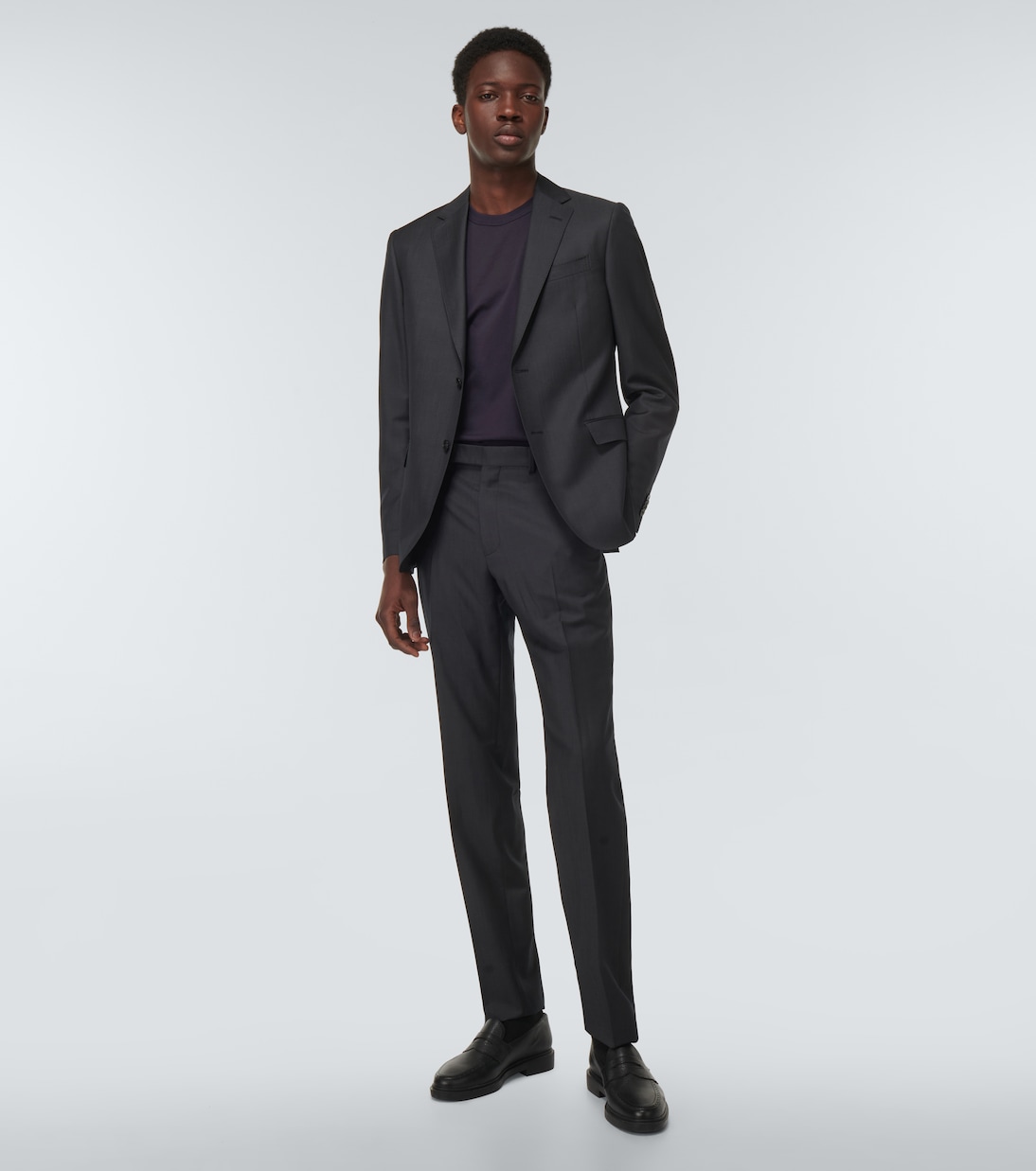 T-shirt in cotone con logo | Zegna